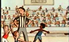 Curious George Plays Basketball (Old Cartoon 1980s)